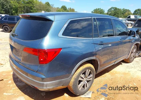 2016 Honda Pilot Ex-L from USA, damaged, VIN 5FNYF5H86GB014974